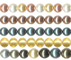SHELL PEARL ROUND BEADS